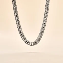 Collier Frederic Acier Blanc