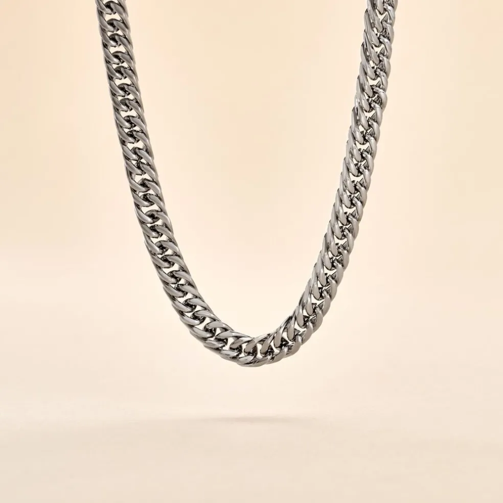 Collier Frederic Acier Blanc