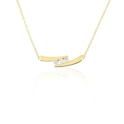 Collier Galya Or Jaune Diamant