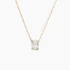 Collier Gatsby Or Jaune Oxyde De Zirconium