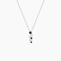 Collier Gaya Argent Blanc Oxyde De Zirconium