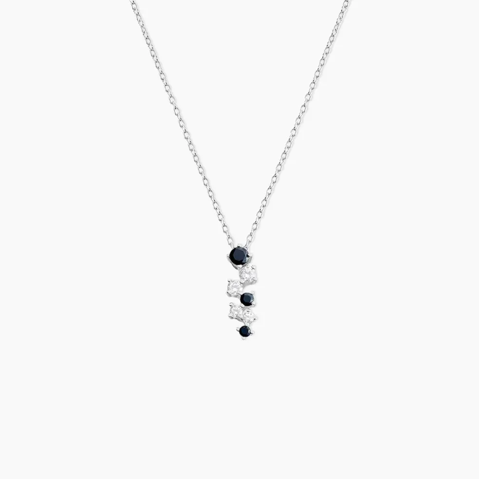 Collier Gaya Argent Blanc Oxyde De Zirconium