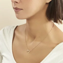 Collier Ginia Plaqué Or Jaune