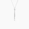 Collier Giorgia Argent Blanc