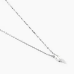 Collier Giulette Argent Blanc Oxyde De Zirconium