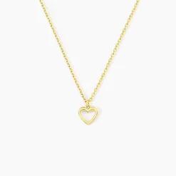 Collier Giulio Argent Jaune
