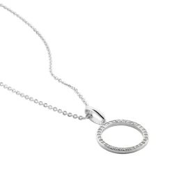 Collier Grâces Argent Blanc Oxyde De Zirconium