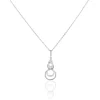 Collier Greta Argent Blanc