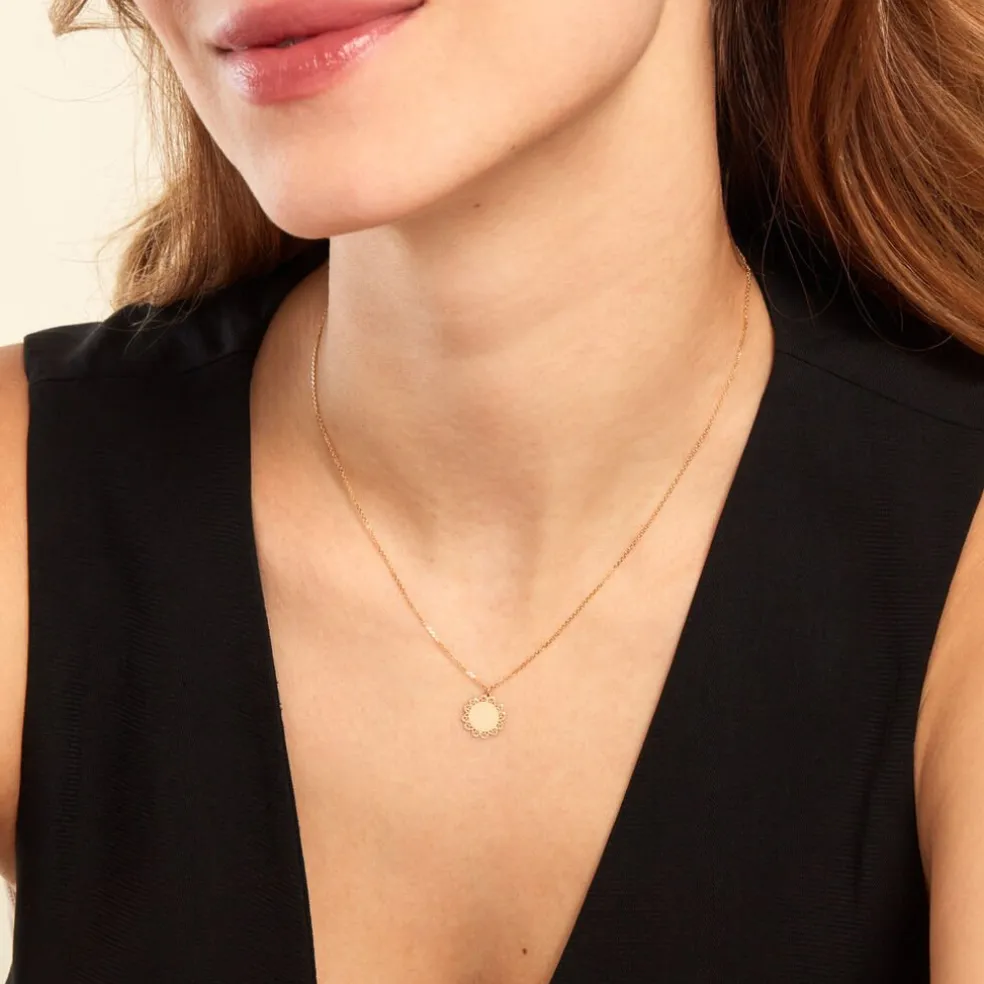 Collier Griffith Or Jaune