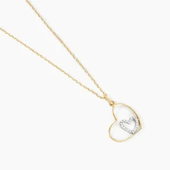 Collier Griseldis Or Jaune  Oxyde