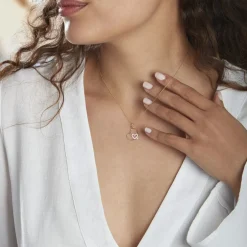 Collier Griseldis Or Jaune  Oxyde