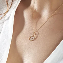 Collier Griseldis Or Jaune  Oxyde