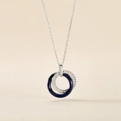 Collier Grizzel Argent Céramique Oxyde