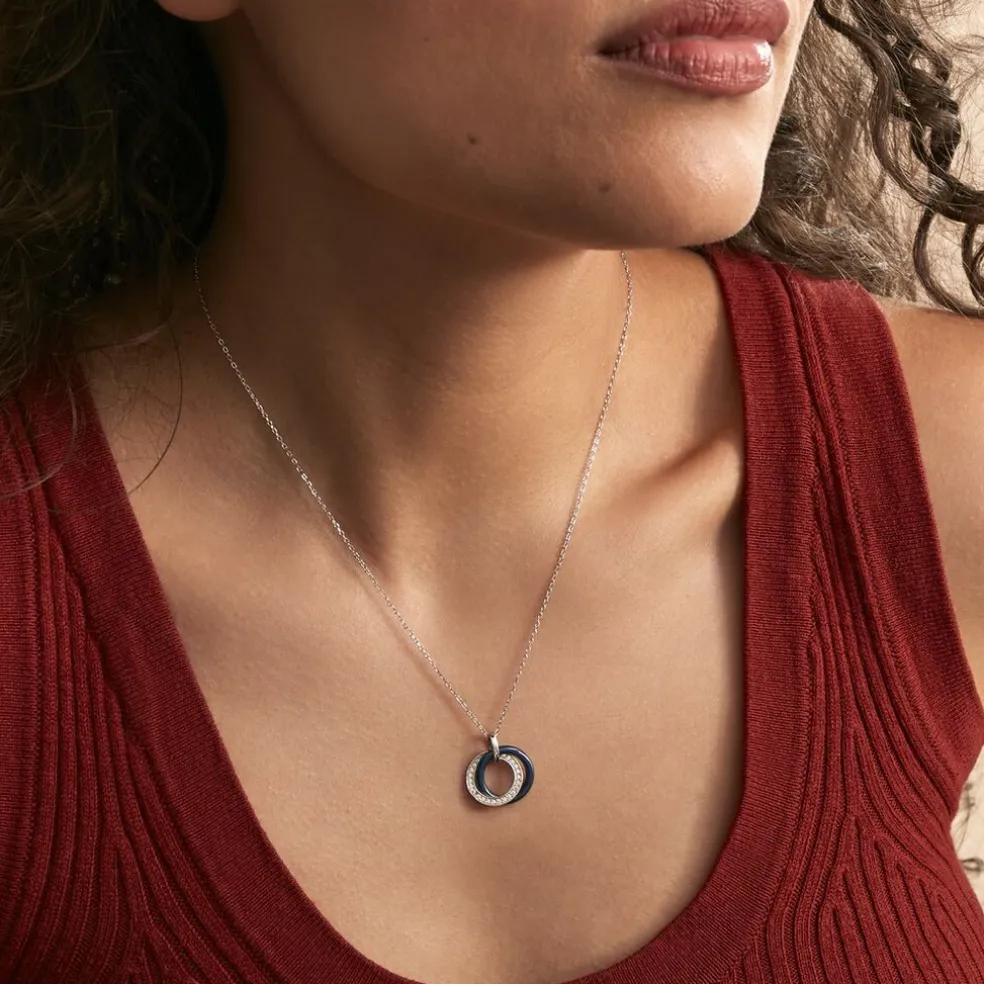 Collier Grizzel Argent Céramique Oxyde