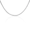 Collier Gustin Argent Blanc