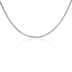 Collier Gustin Argent Blanc