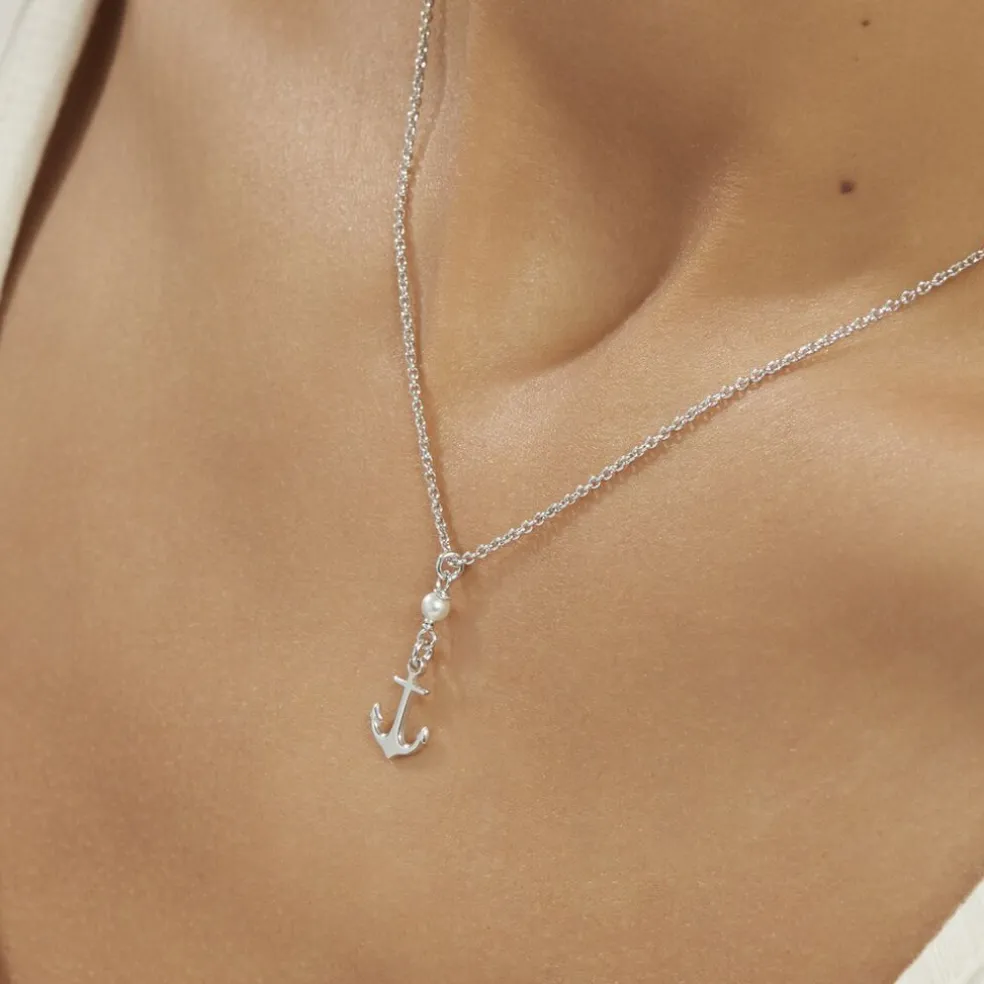 Collier Gwenaelle Argent Blanc Perle D'imitation