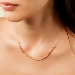 Collier Hachiro Or Jaune