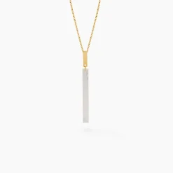 Collier Halcyone Or Jaune Nacre