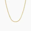Collier Harlow Acier Jaune
