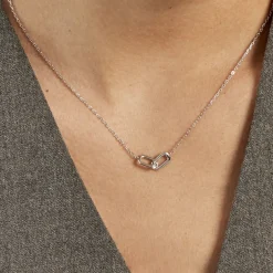 Collier Harmony Argent Blanc