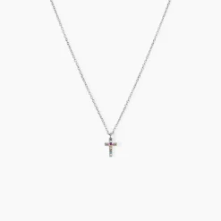 Collier Haïvy Argent Blanc Oxyde De Zirconium