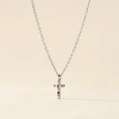 Collier Haïvy Argent Blanc Oxyde De Zirconium