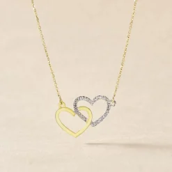 Collier Hedley Or Bicolore