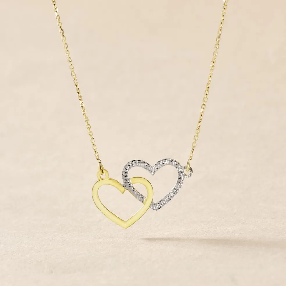 Collier Hedley Or Bicolore