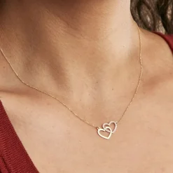 Collier Hedley Or Bicolore