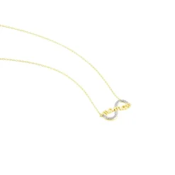 Collier Heimdall Or Jaune Oxyde De Zirconium