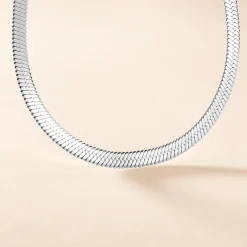 Collier Hera Melitta Acier Blanc