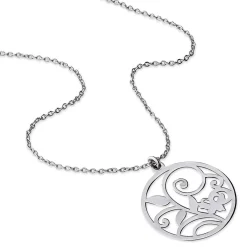Collier Hita Argent Blanc