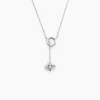 Collier Honey Argent Blanc
