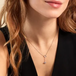 Collier Honey Argent Blanc