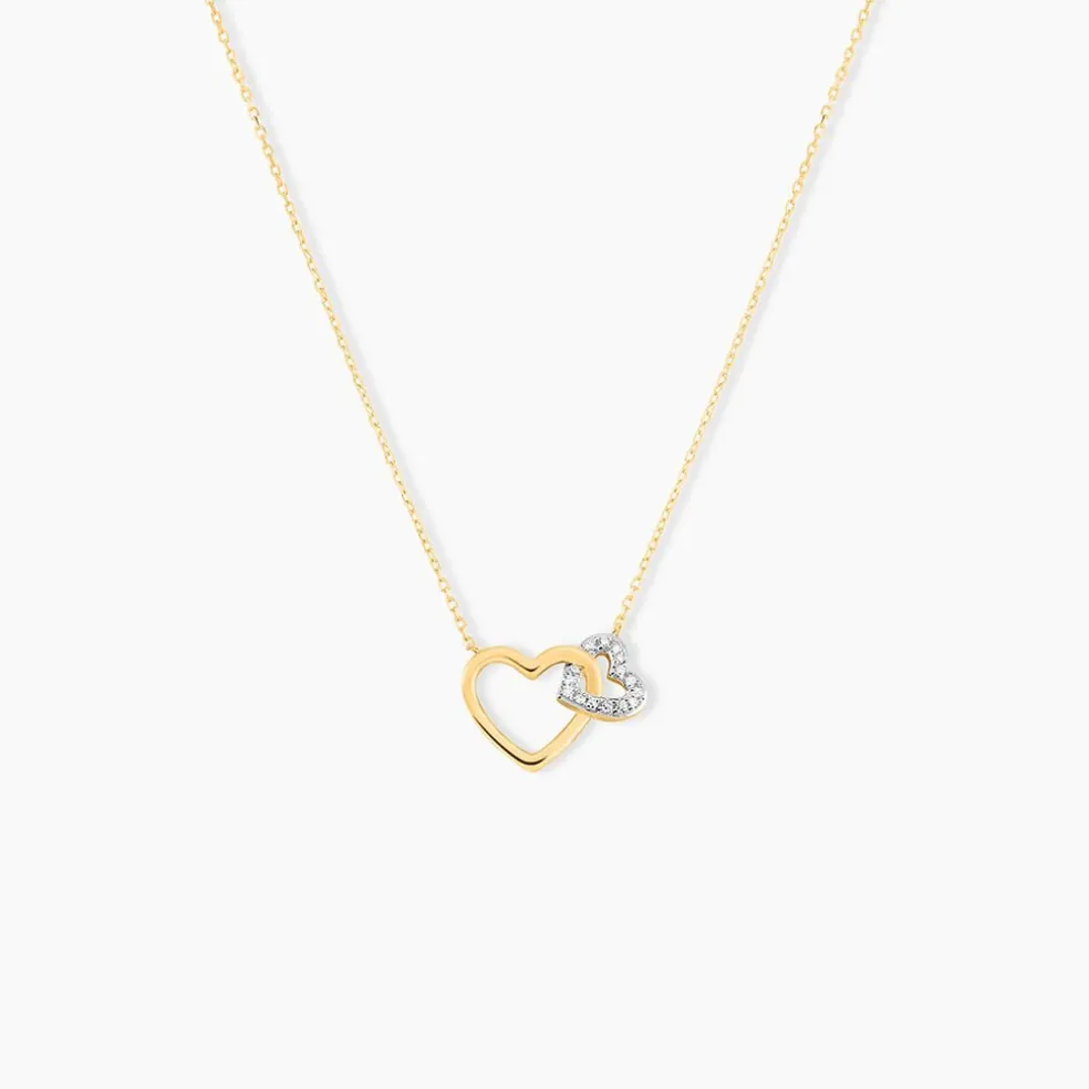 Collier Humberta Or Jaune Diamant