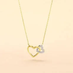 Collier Humberta Or Jaune Diamant