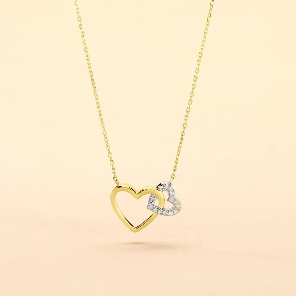 Collier Humberta Or Jaune Diamant