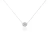 Collier Hyelana Argent Blanc Oxyde De Zirconium
