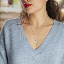 Collier Iago Plaqué Or Oxydes De Zirconium