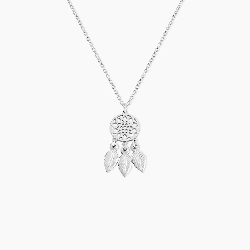 Collier Ida Argent Blanc