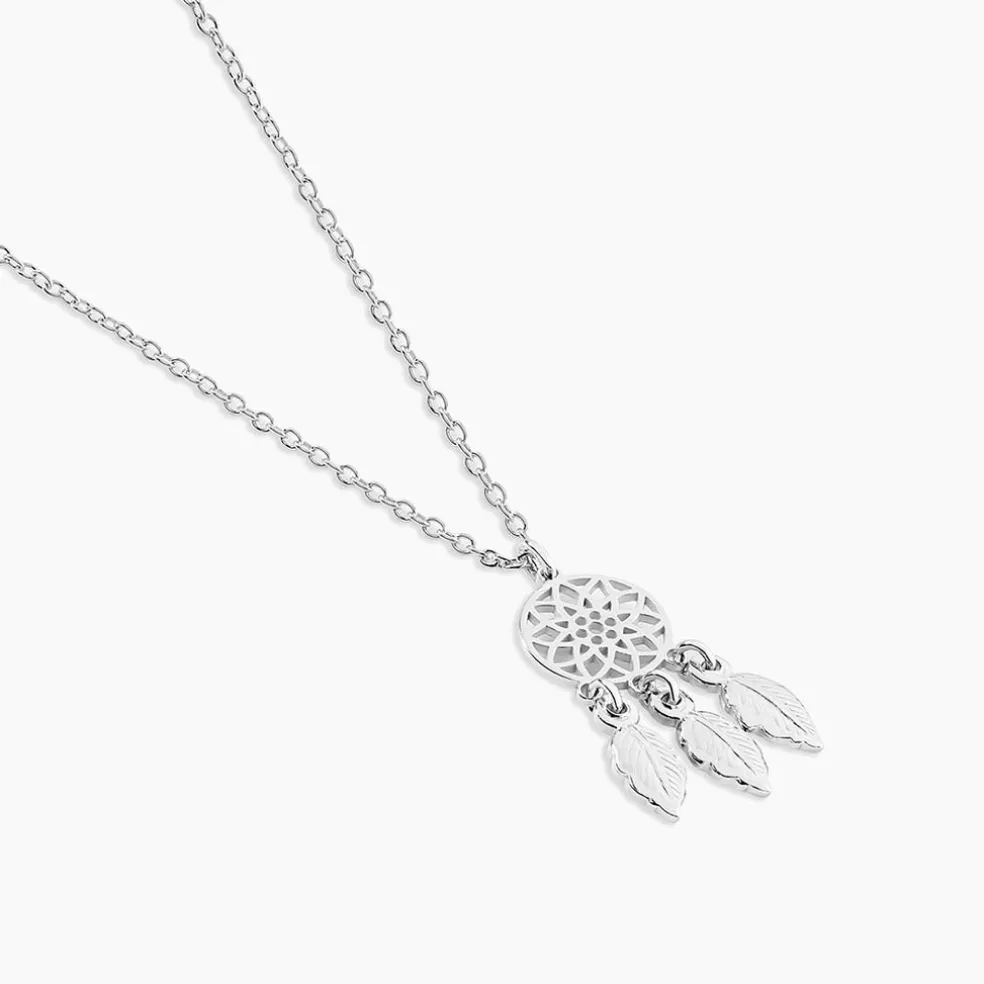 Collier Ida Argent Blanc