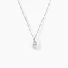 Collier Idylla Argent Blanc Oxyde De Zirconium