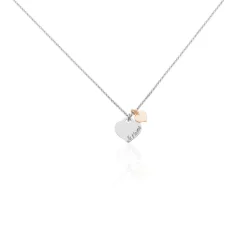 Collier Iella Argent Bicolore
