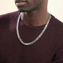 Collier Ignacio Acier Blanc