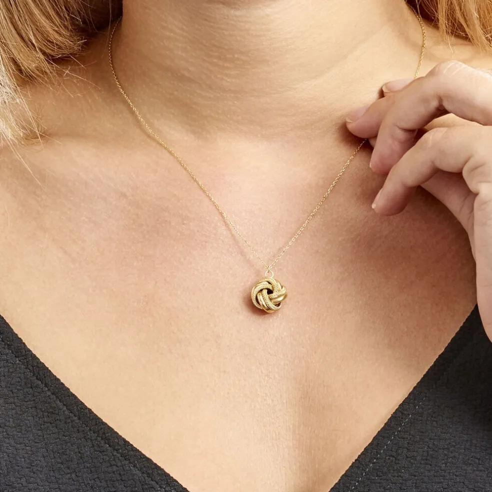 Collier Ignacy Or Jaune