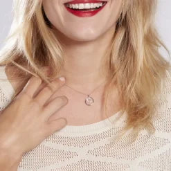 Collier Ignaza Or Blanc Diamant