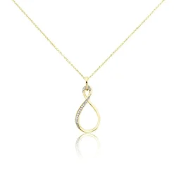 Collier Ilan Or Jaune Diamant