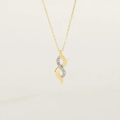 Collier Ilarione Or Jaune Diamant