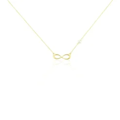 Collier Illenia Or Jaune Perle De Culture